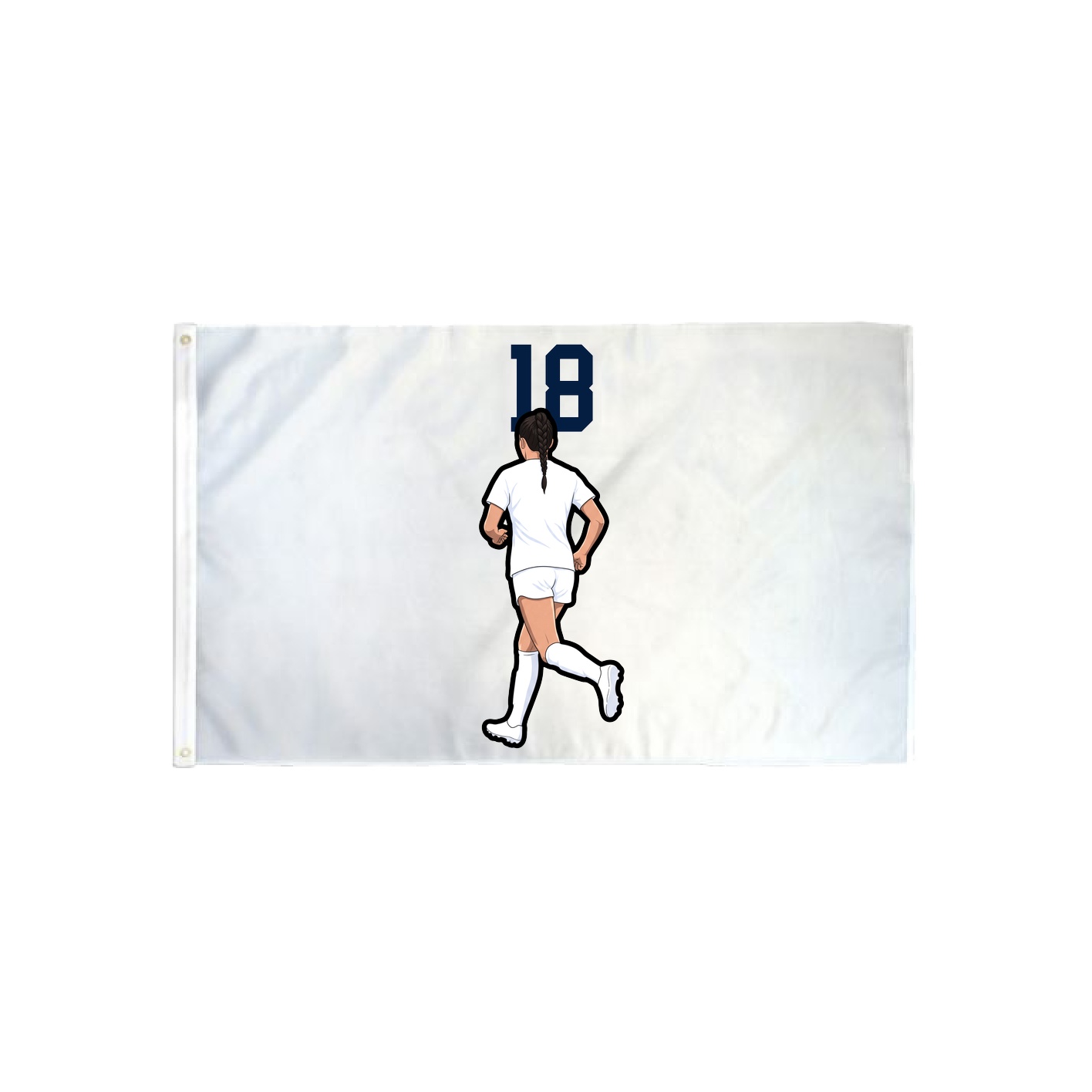3x5 Flag — Number Top in Classic