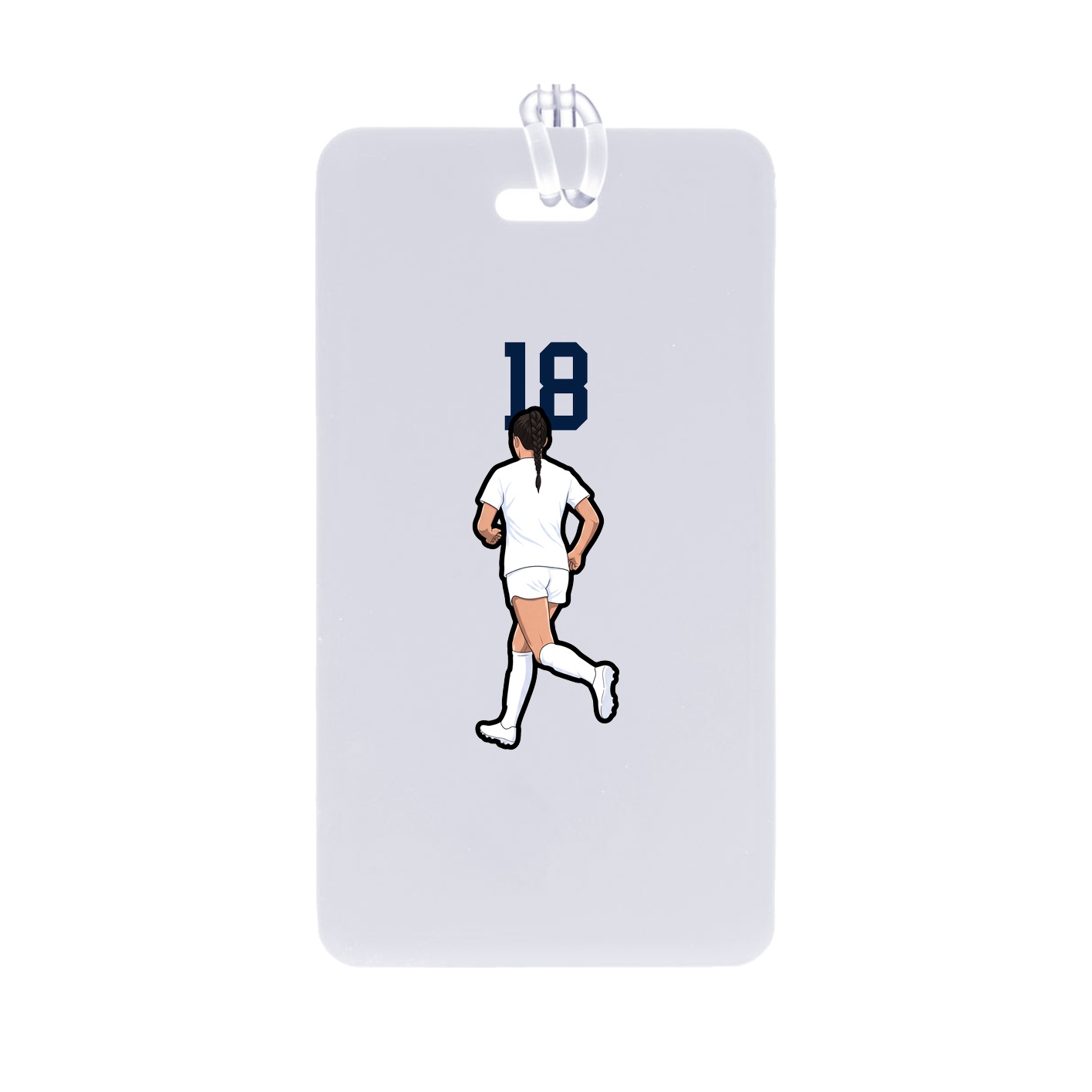 Bag Tag — Number Top in Classic