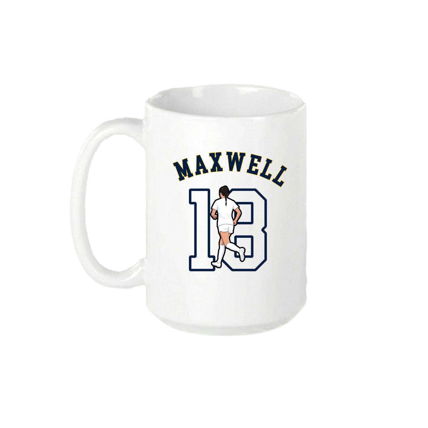 15oz Coffee Mug — Shirsey Arch in White