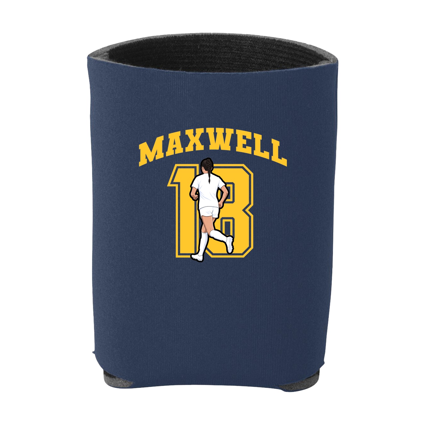 Can Holder — Number in Navy