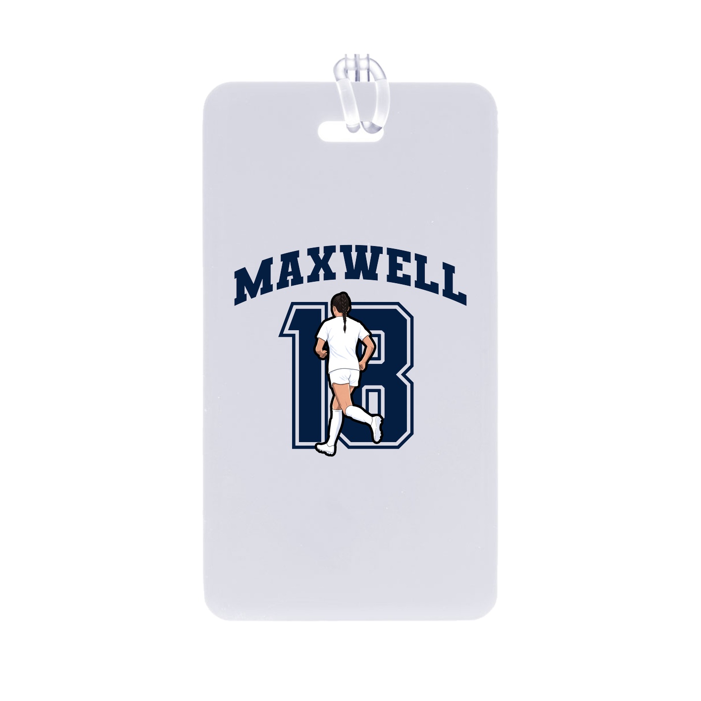 Bag Tag — Number in Classic