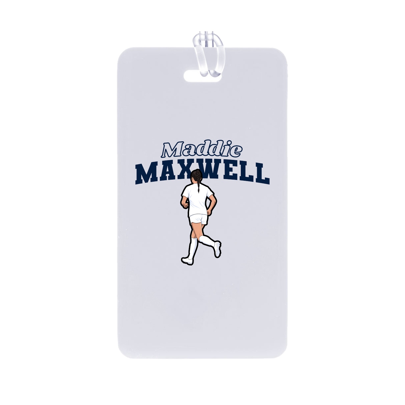 Bag Tag — Name Arch in Classic