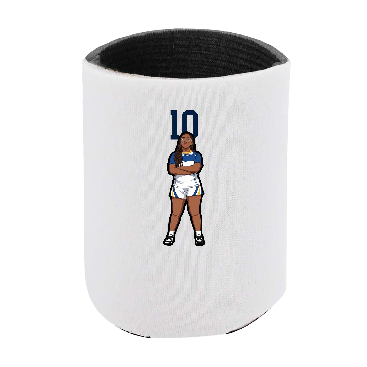 Can Holder — Number Top in White