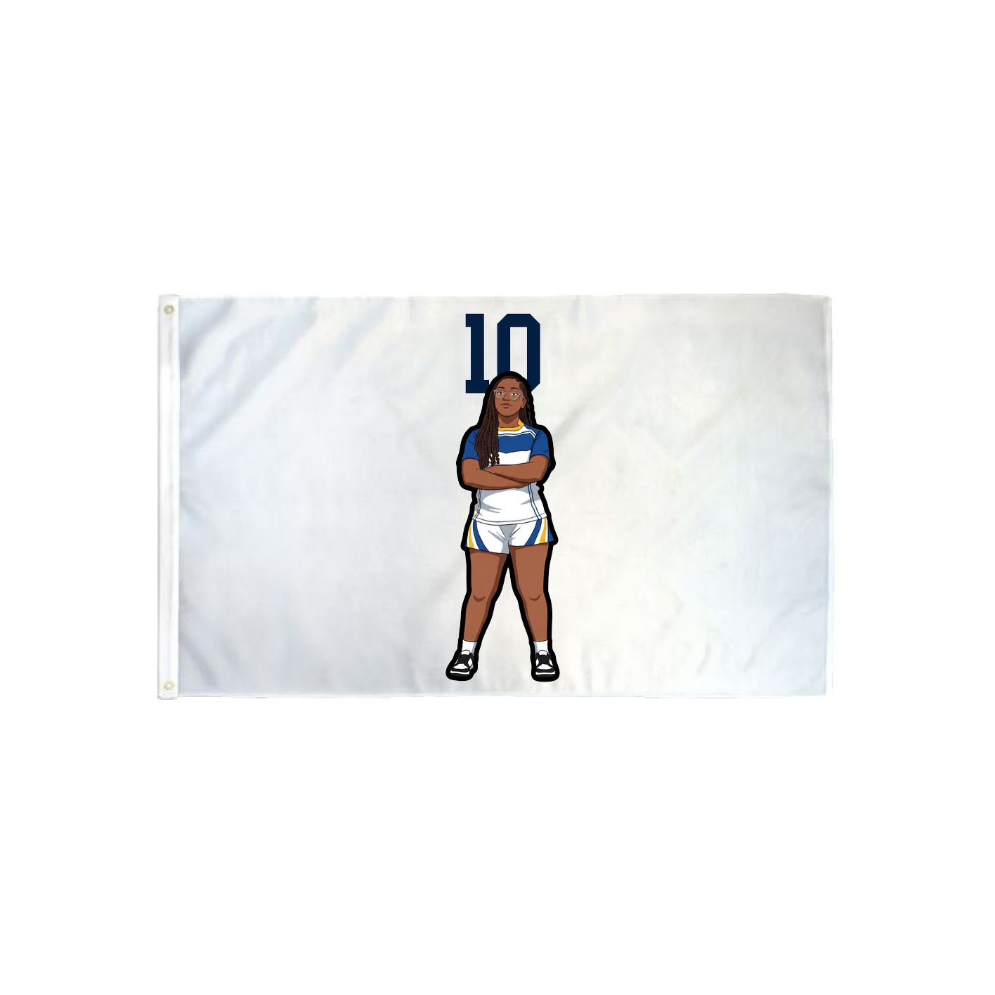 3x5 Flag — Number Top in Classic