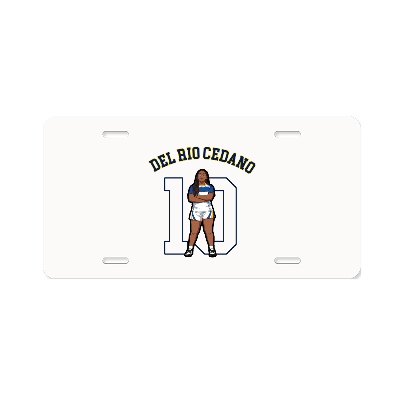 License Plate — Shirsey Arch in Classic