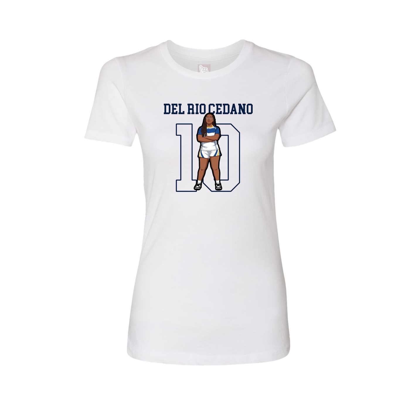 Fitted Women's Tee — Shirsey in White