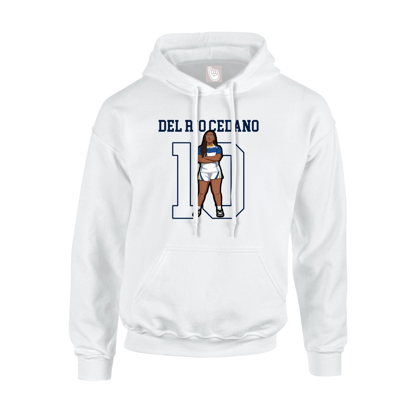 Youth Hoodie — Shirsey in White