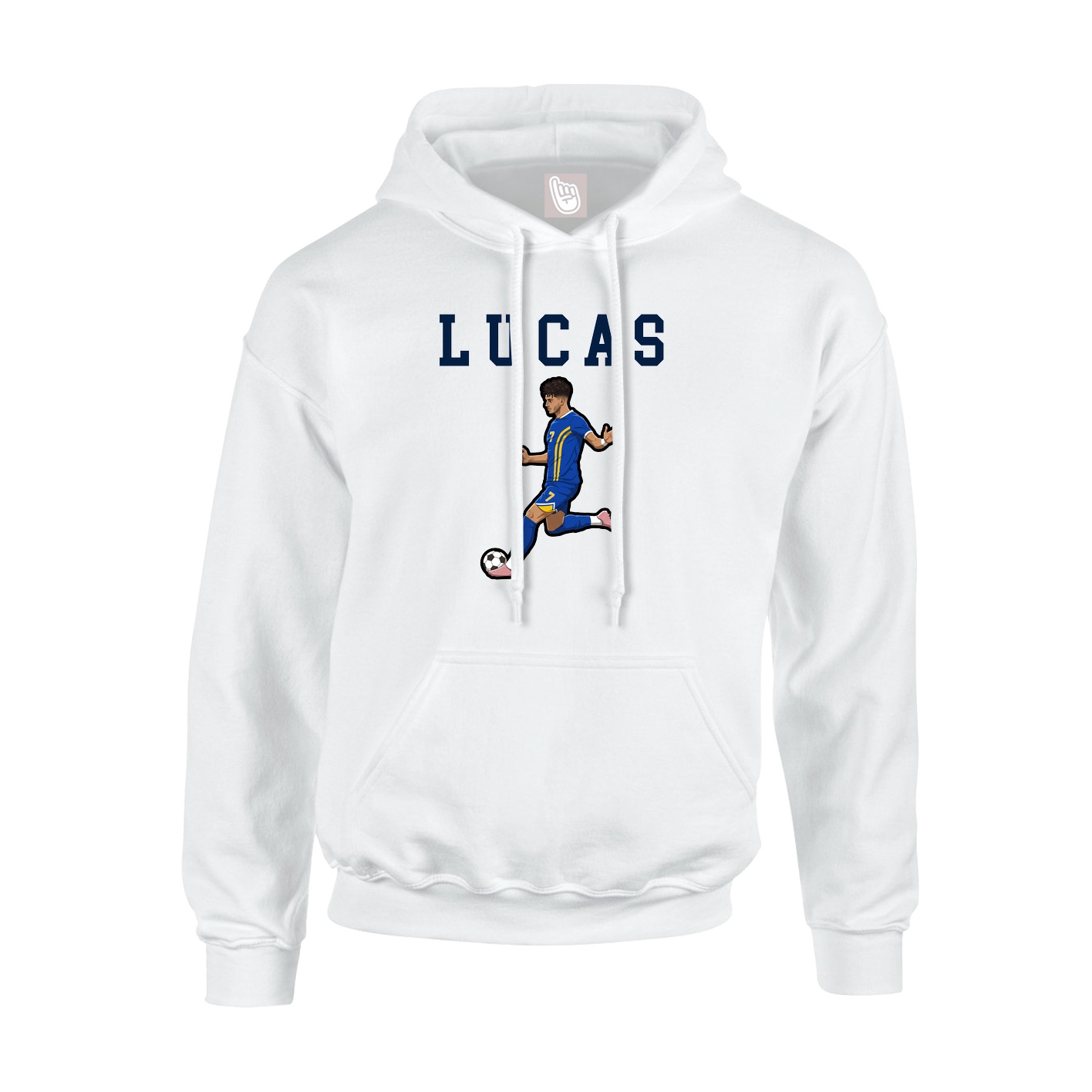 Youth Hoodie — Shirsey in White