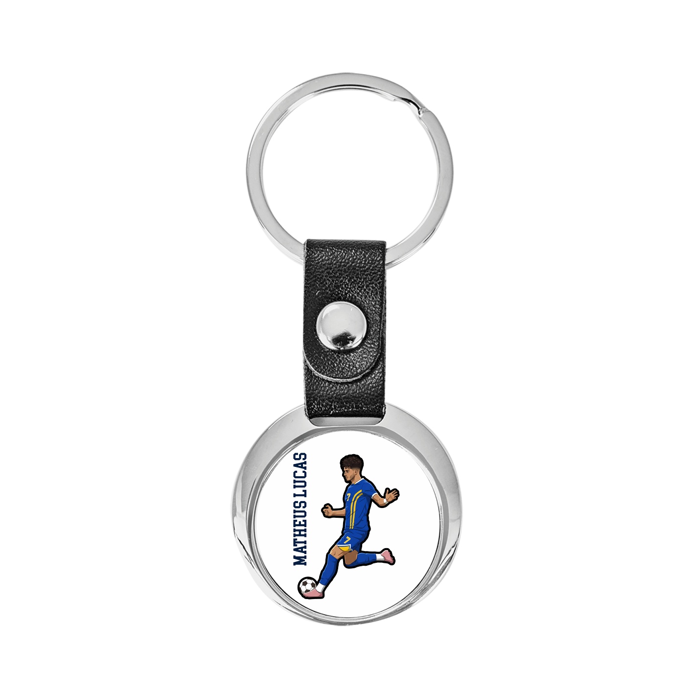 Key Chain — Name Vertical in Classic