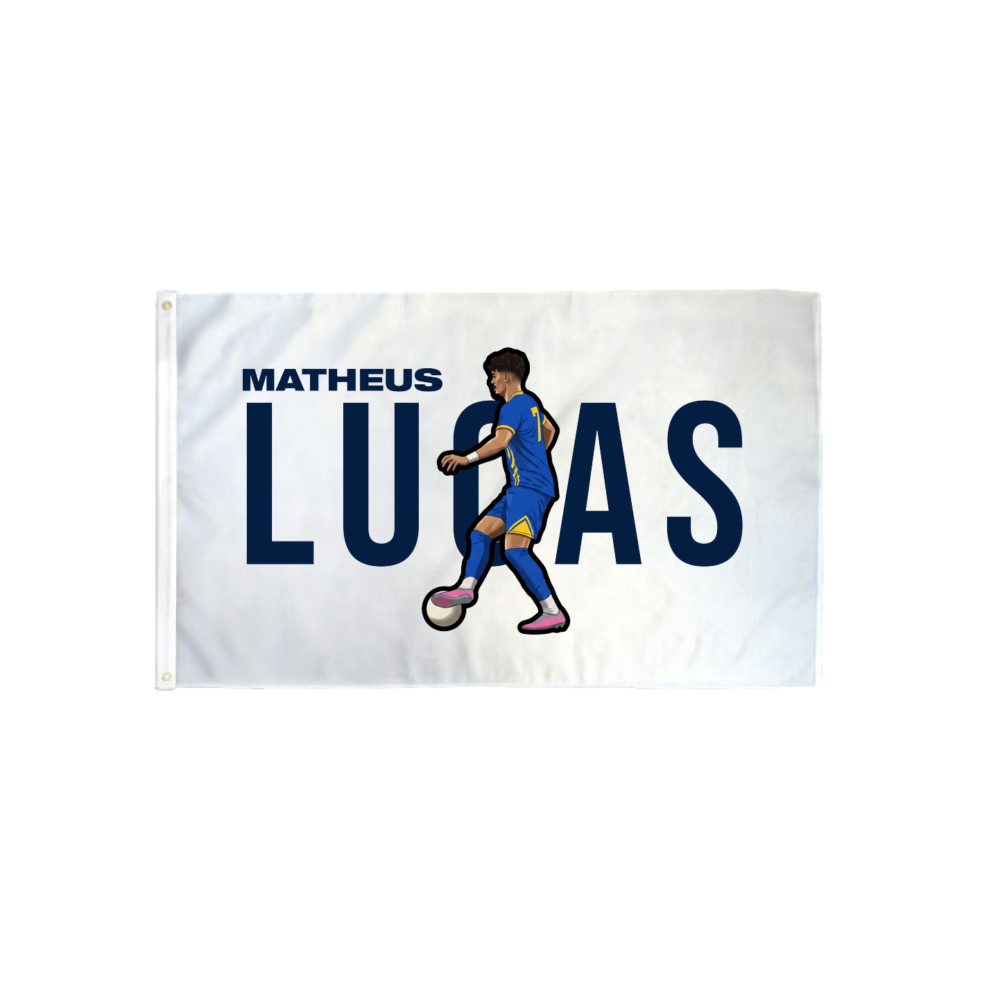 3x5 Flag — Player Name in Classic