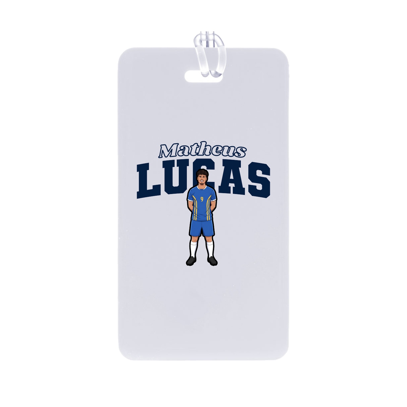 Bag Tag — Name Arch in Classic