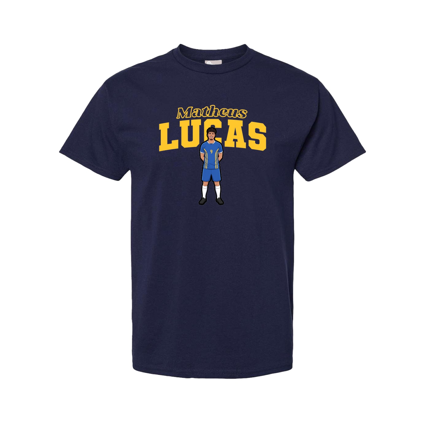 Tee — Name Arch in Navy