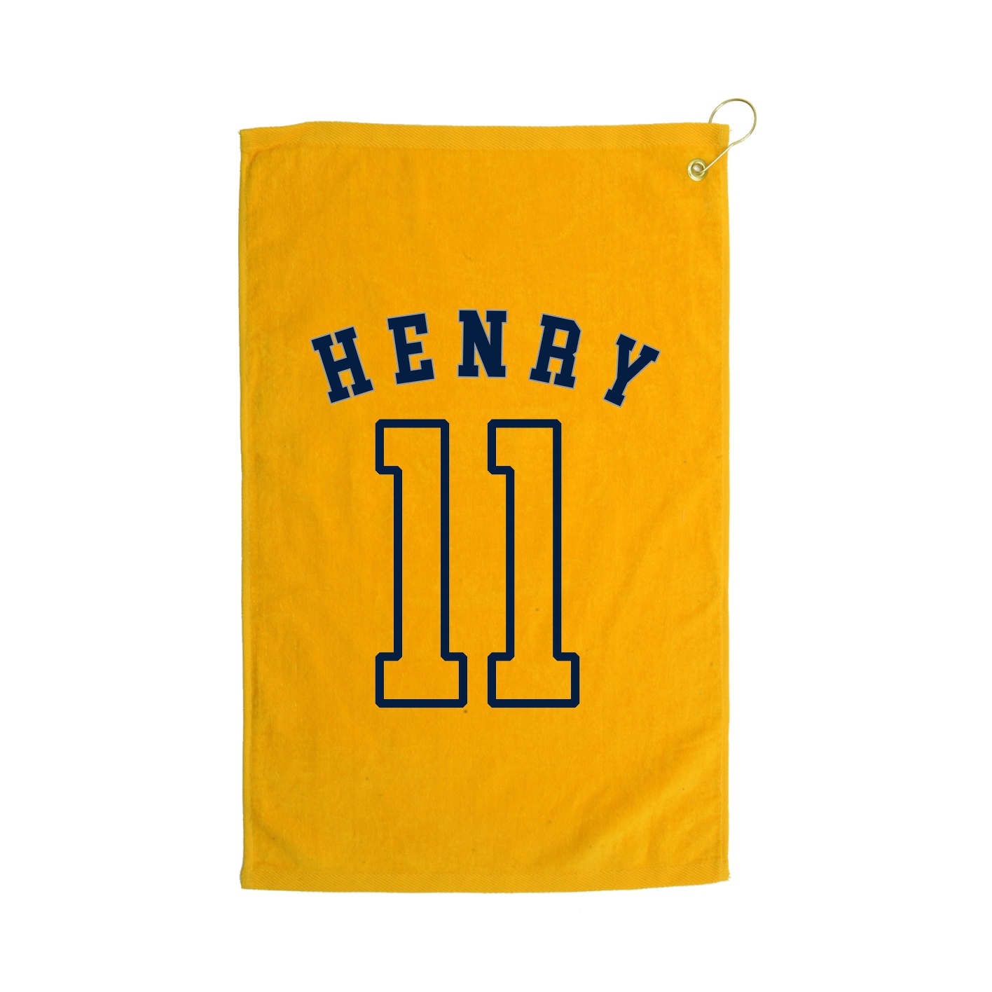 Golf Towel — Shirsey Arch in Gold