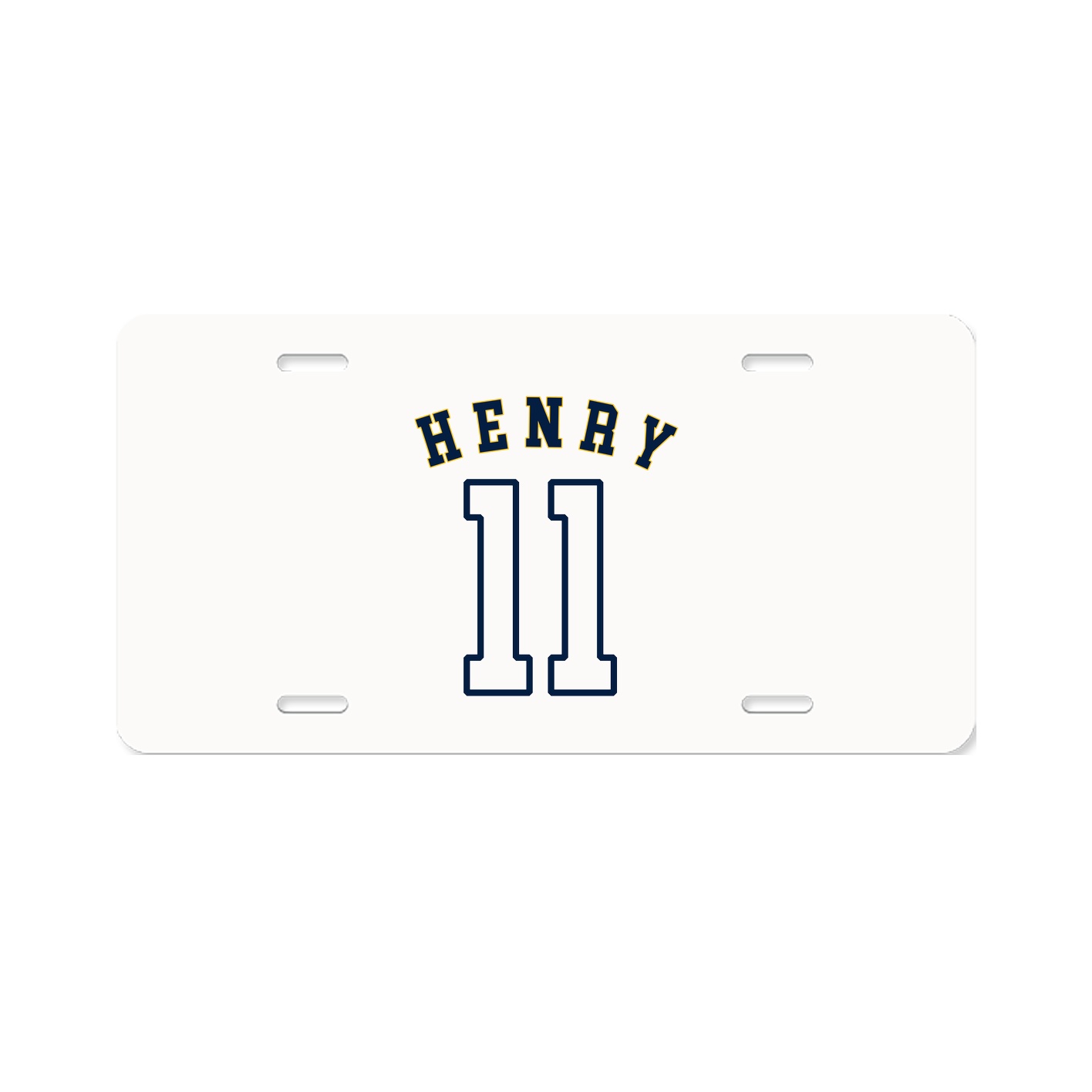 License Plate — Shirsey Arch in Classic