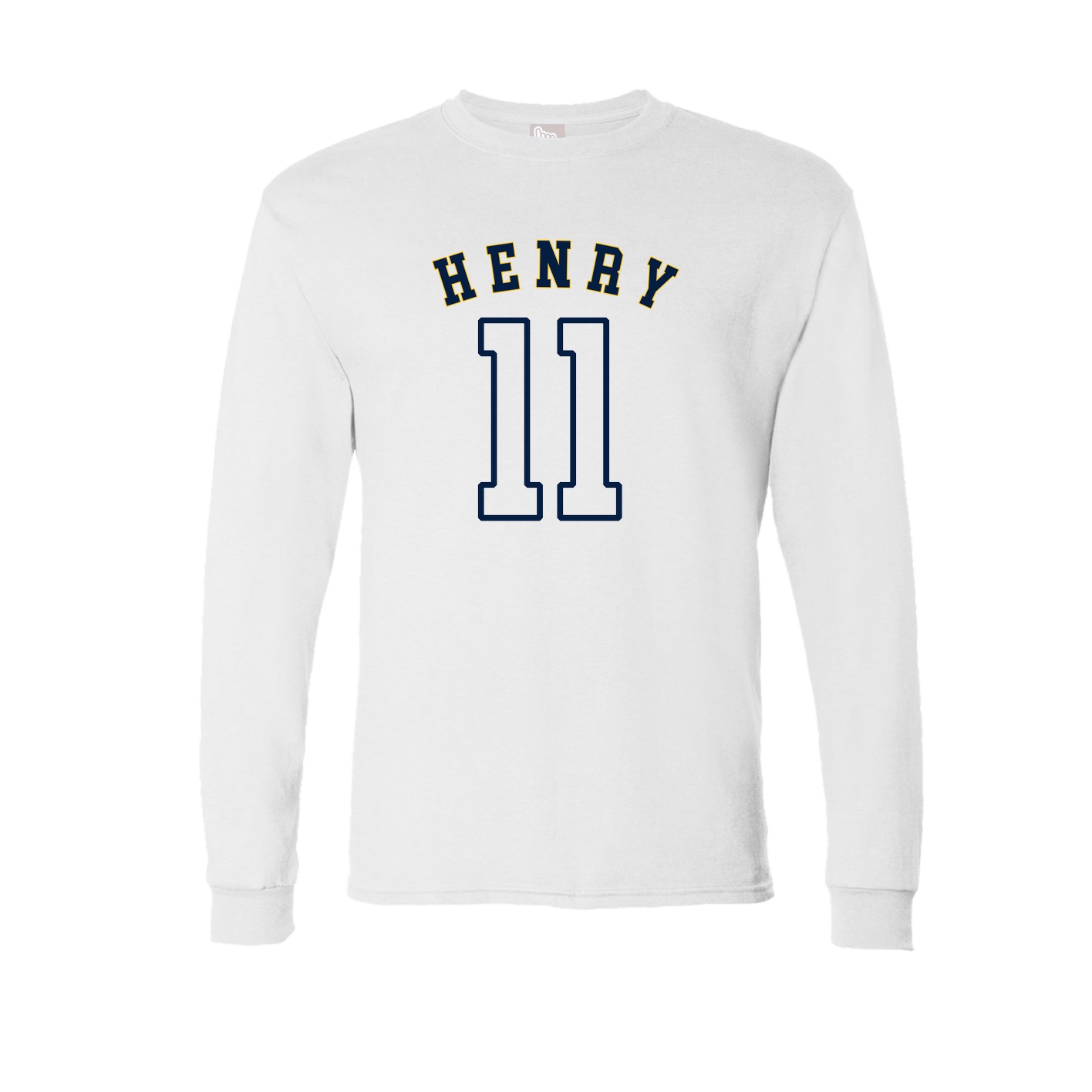 Long Sleeve Tee — Shirsey Arch in White