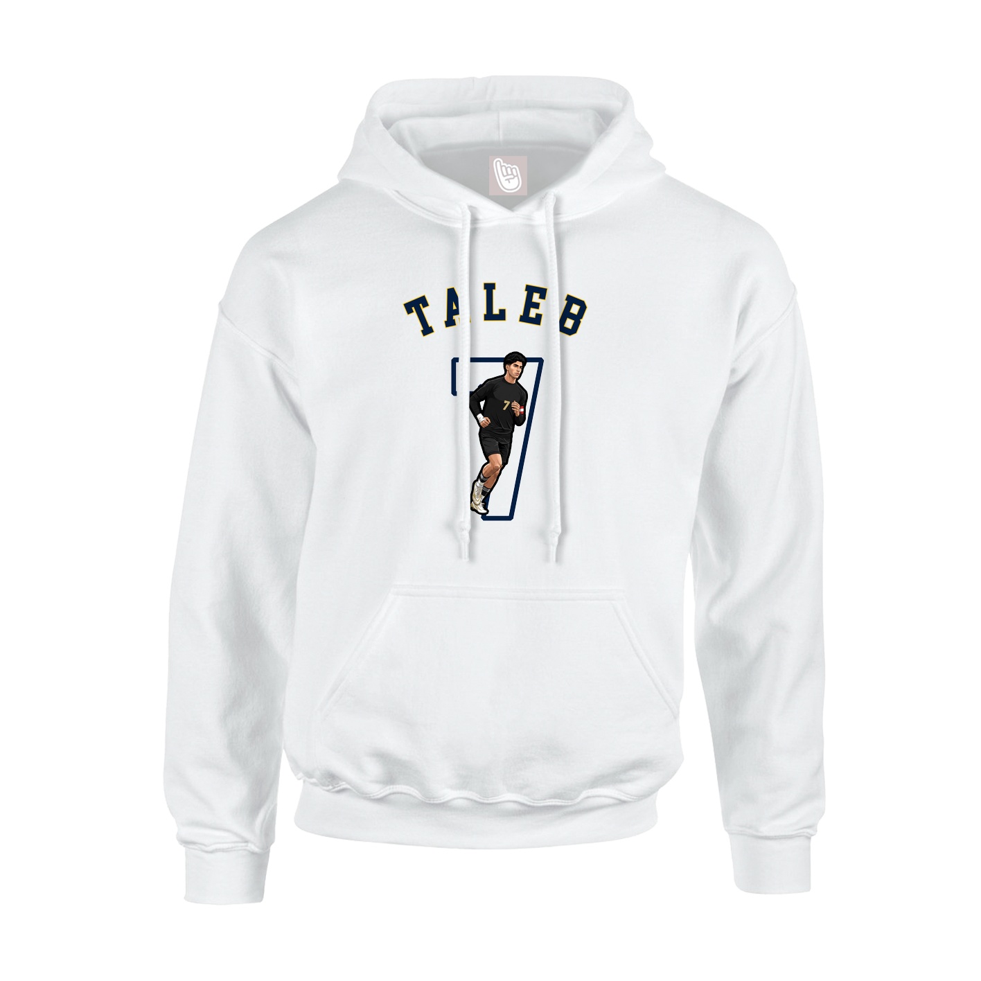 Hoodie — Shirsey Arch in White