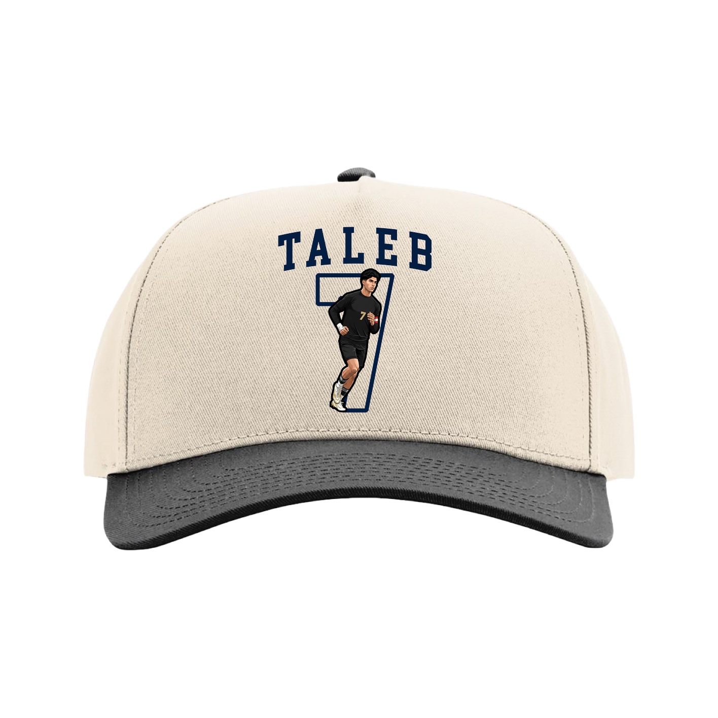 Full Fabric Five-Panel Champ Cap