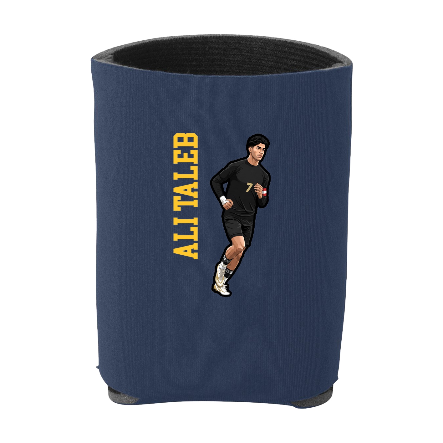 Can Holder — Name Vertical in Navy