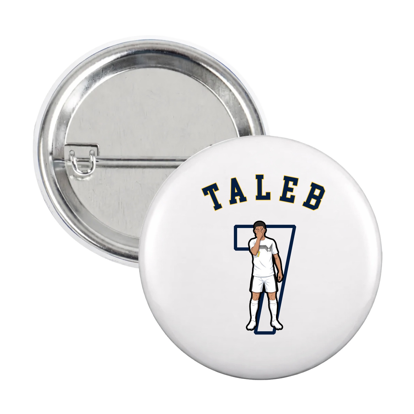 Game Day Button — Shirsey Arch in White