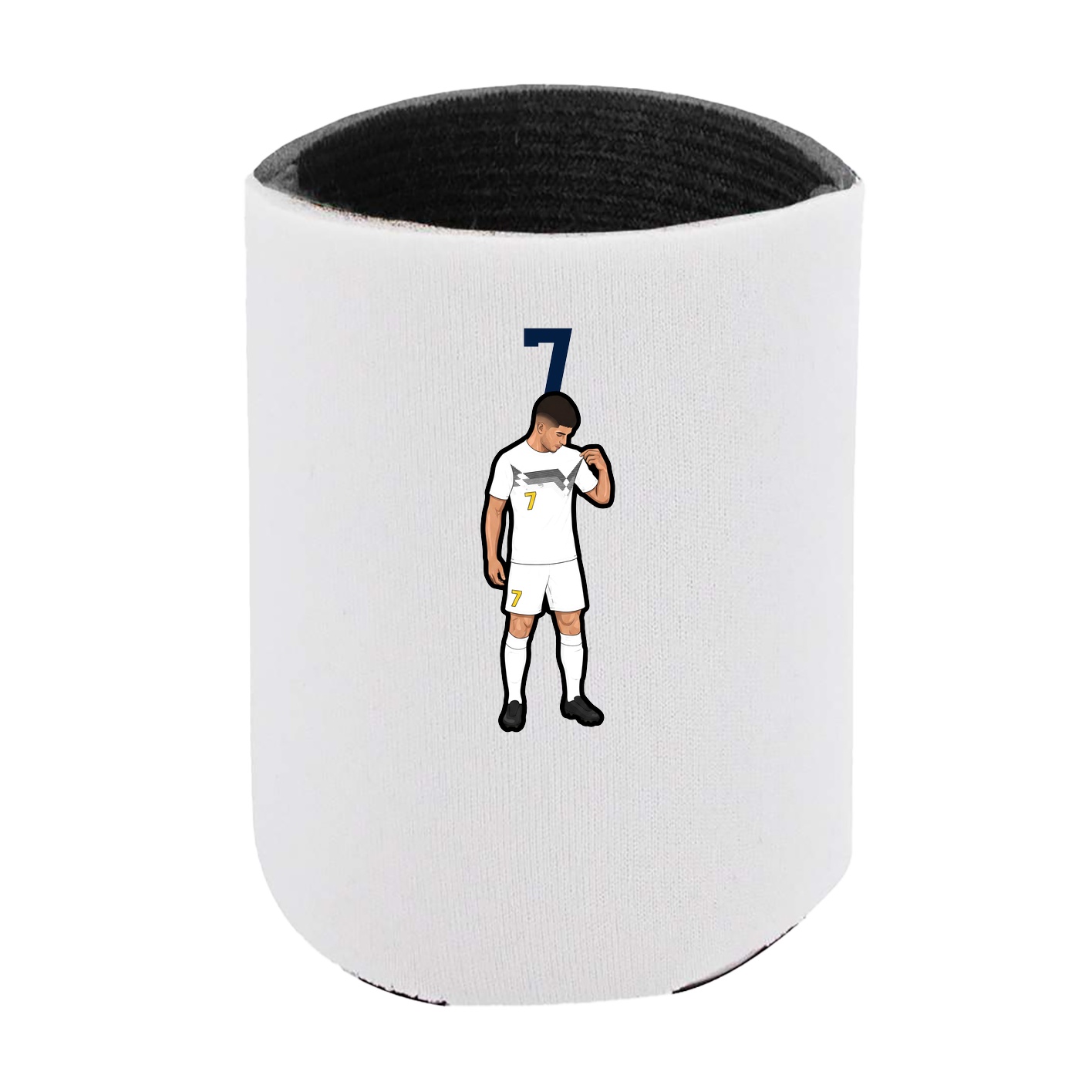 Can Holder — Number Top in White