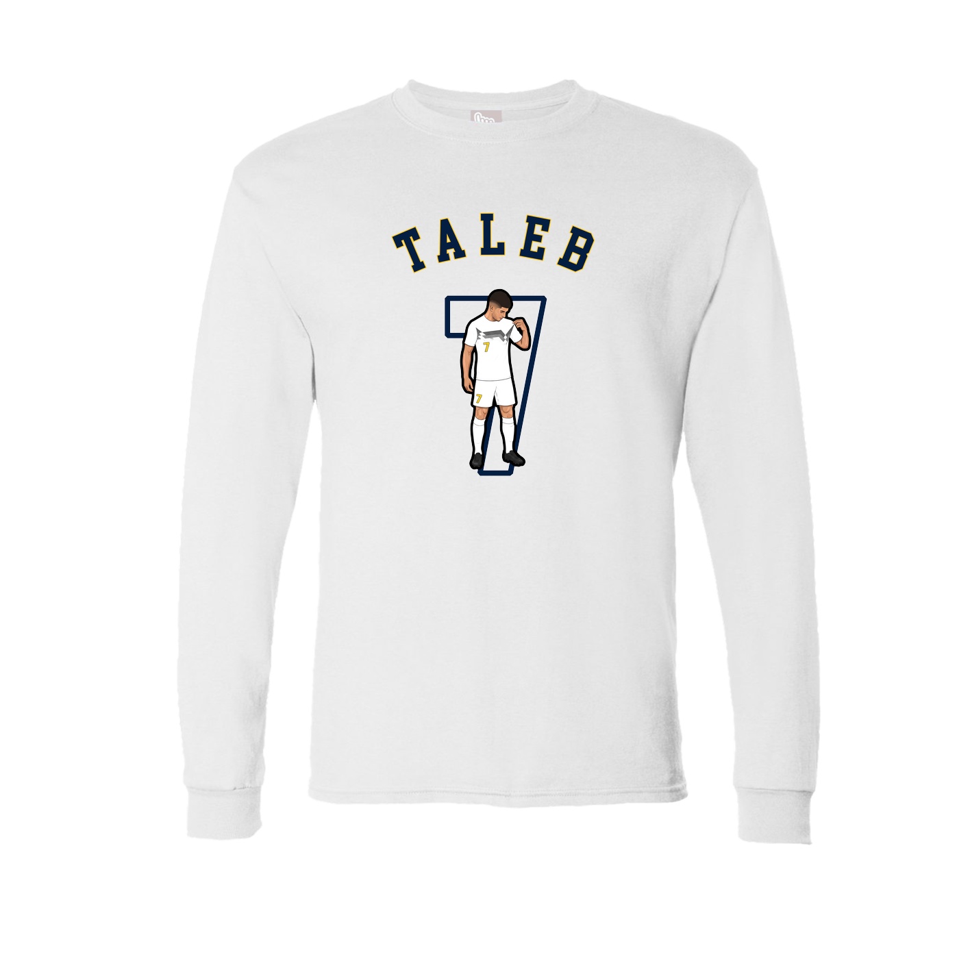 Long Sleeve Tee — Shirsey Arch in White