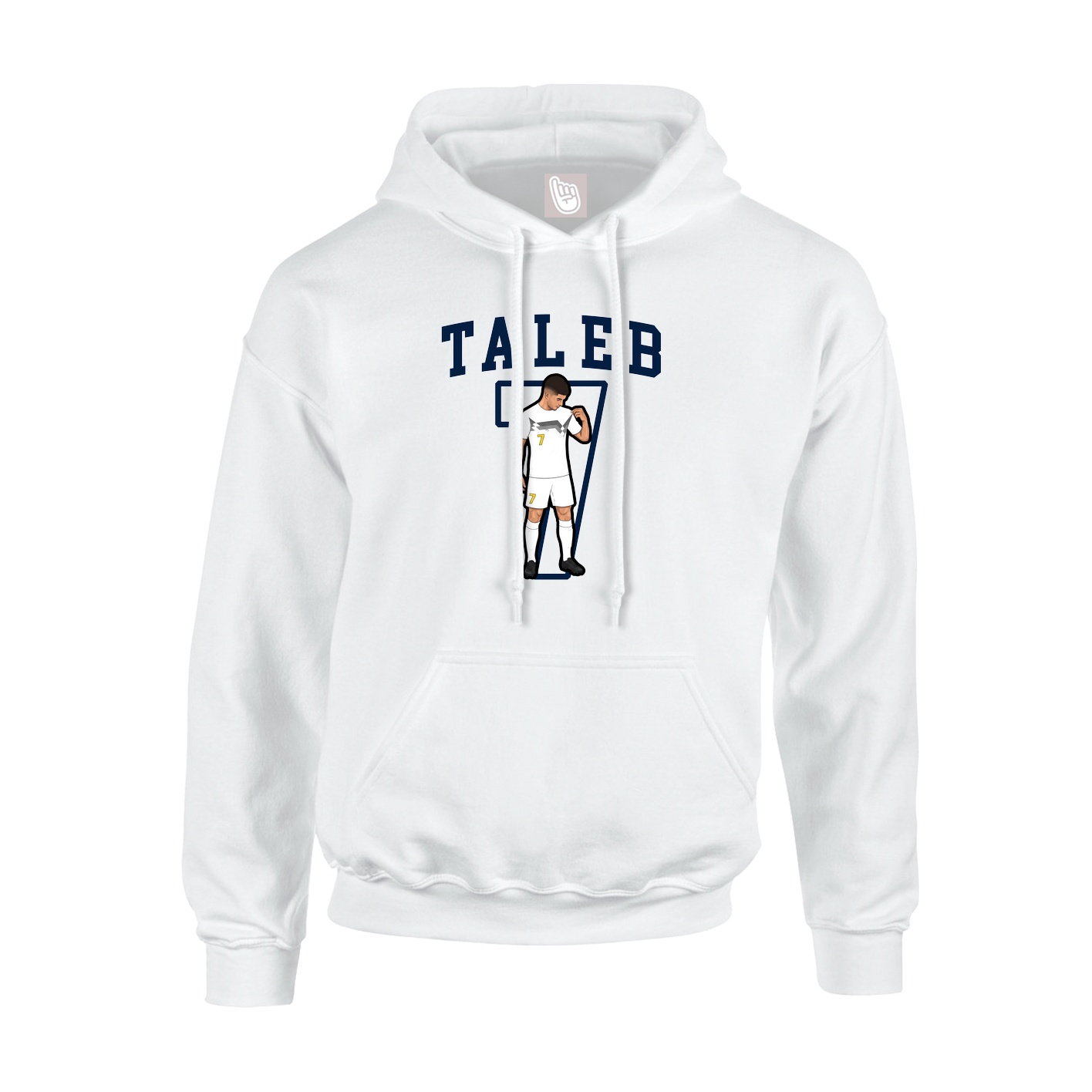 Hoodie — Shirsey in White