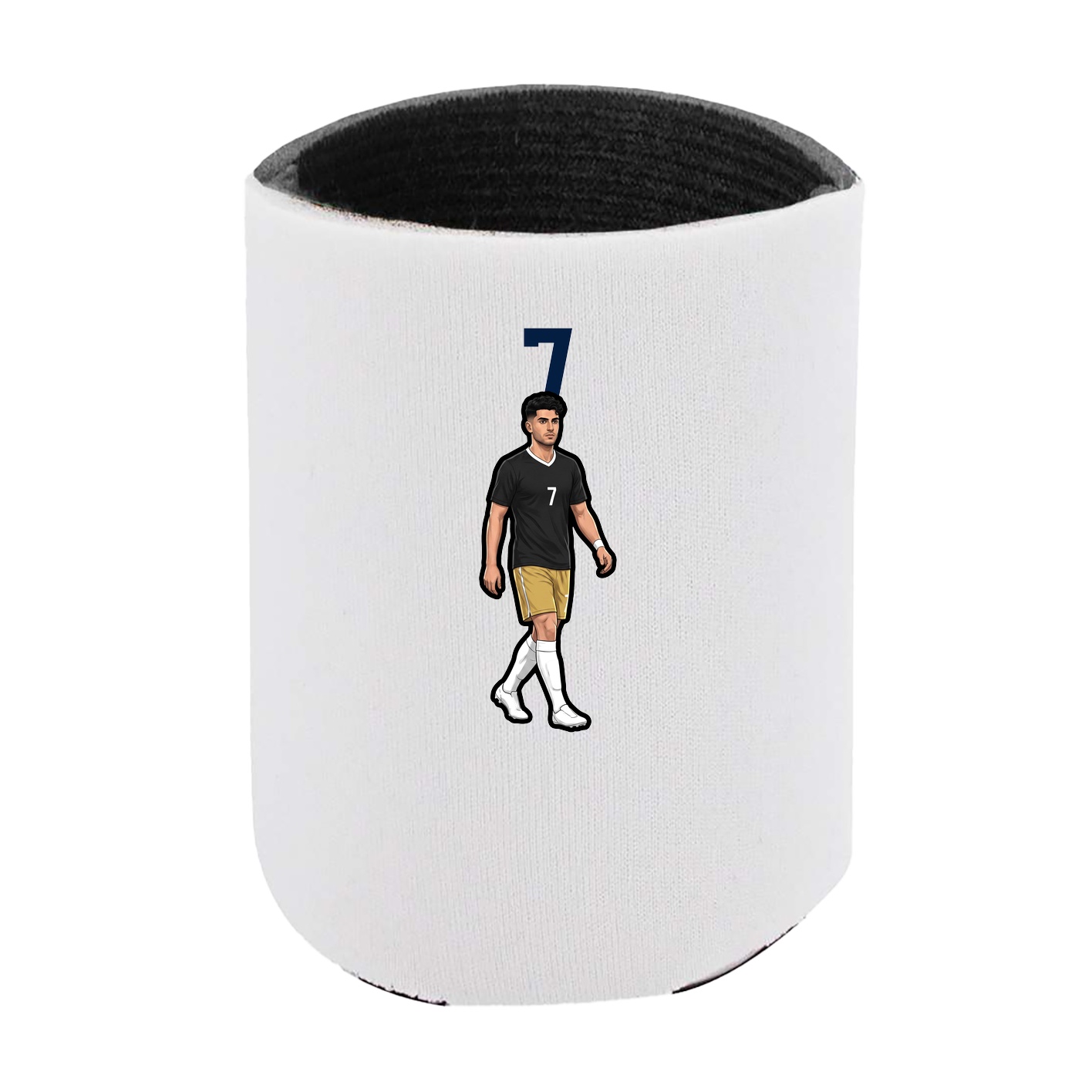 Can Holder — Number Top in White