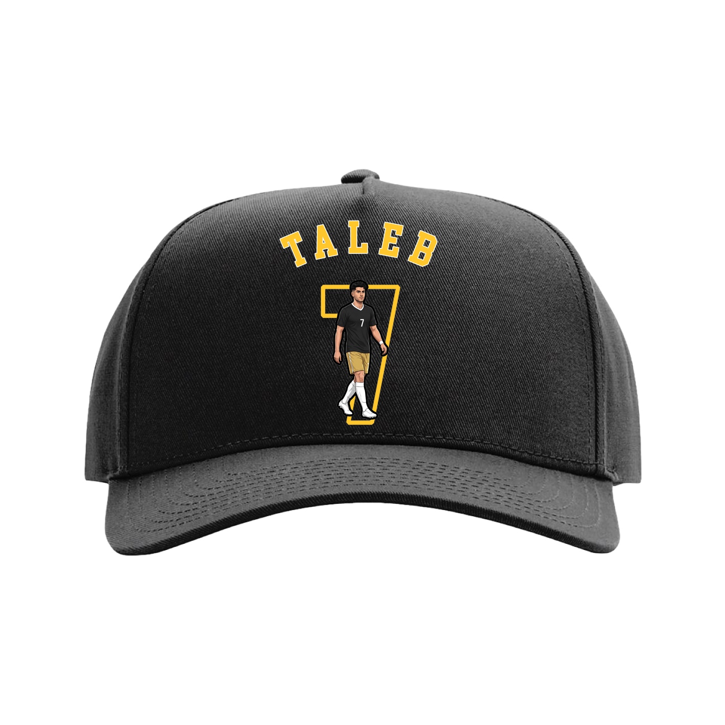 Full Fabric Five-Panel Champ Cap