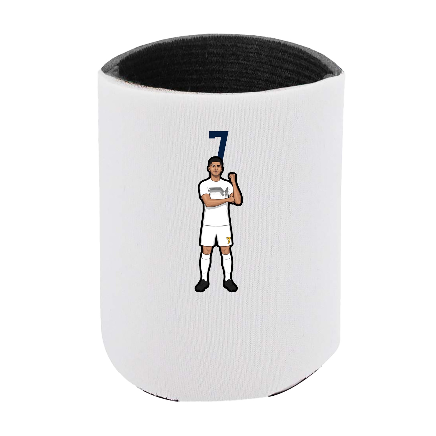 Can Holder — Number Top in White