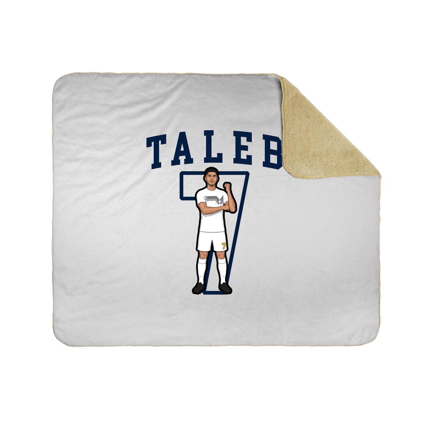50x60 Sherpa Lined Throw Blanket