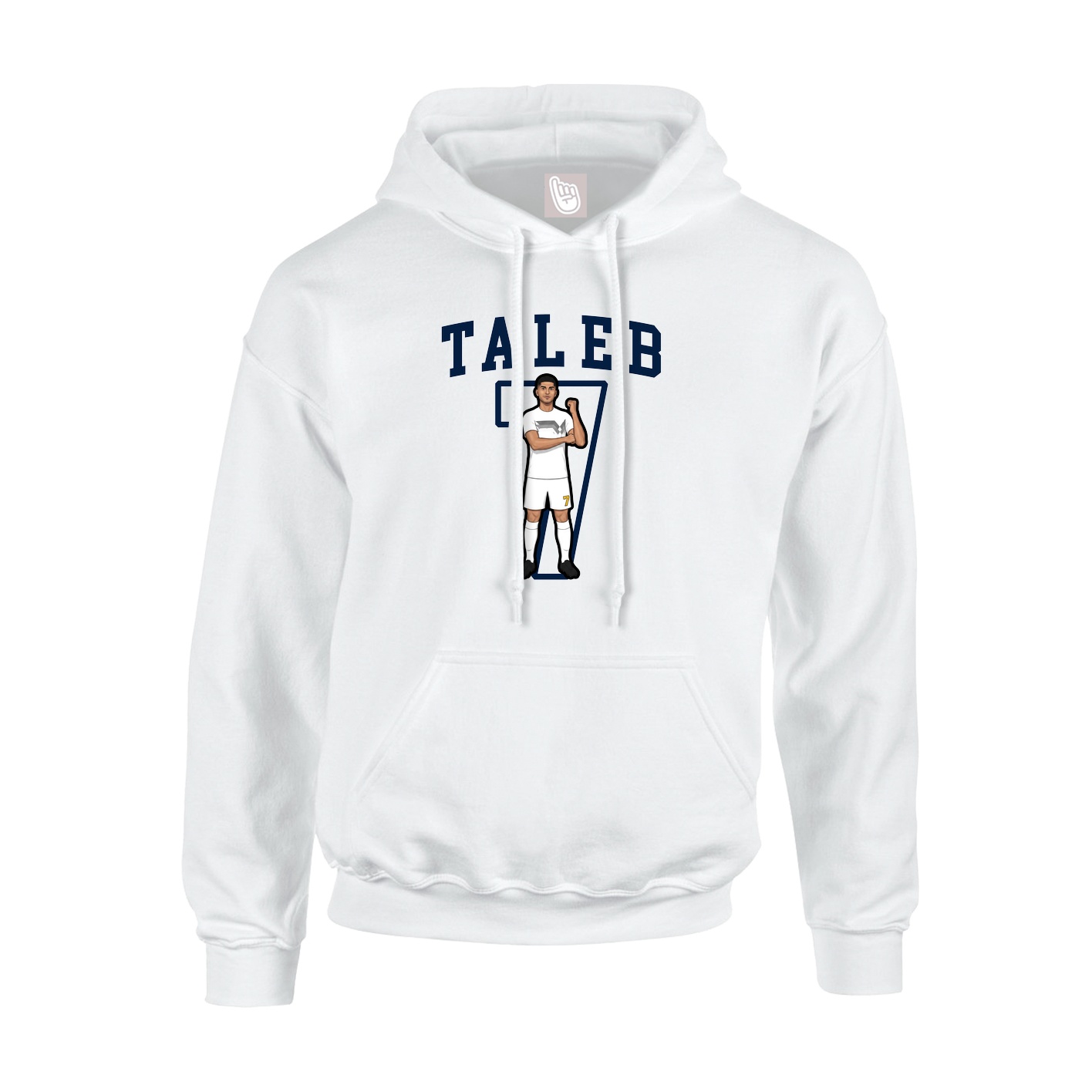 Hoodie — Shirsey in White