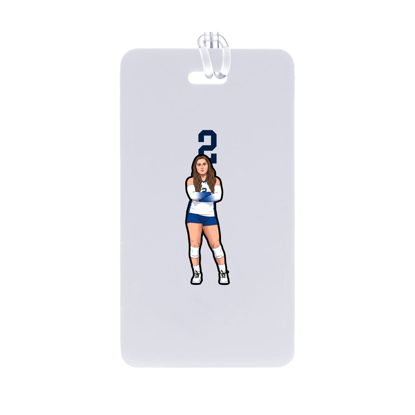Bag Tag — Number Top in Classic