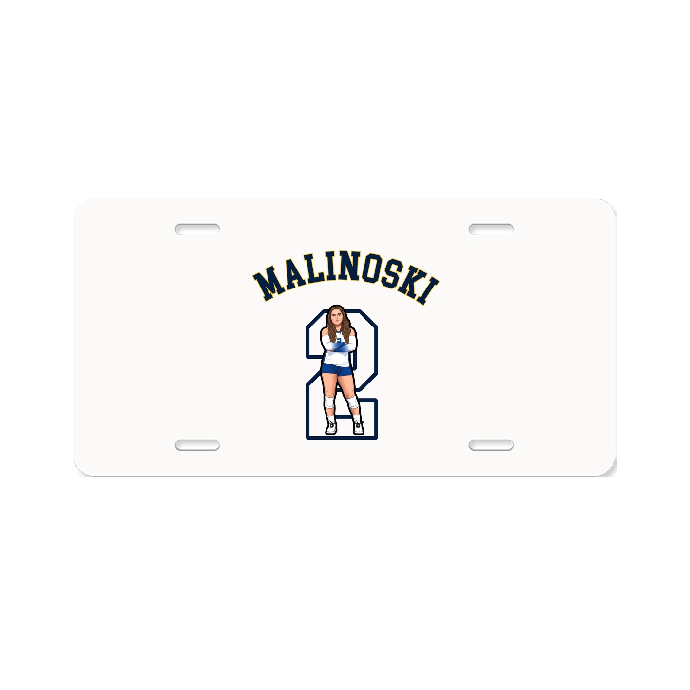 License Plate — Shirsey Arch in Classic