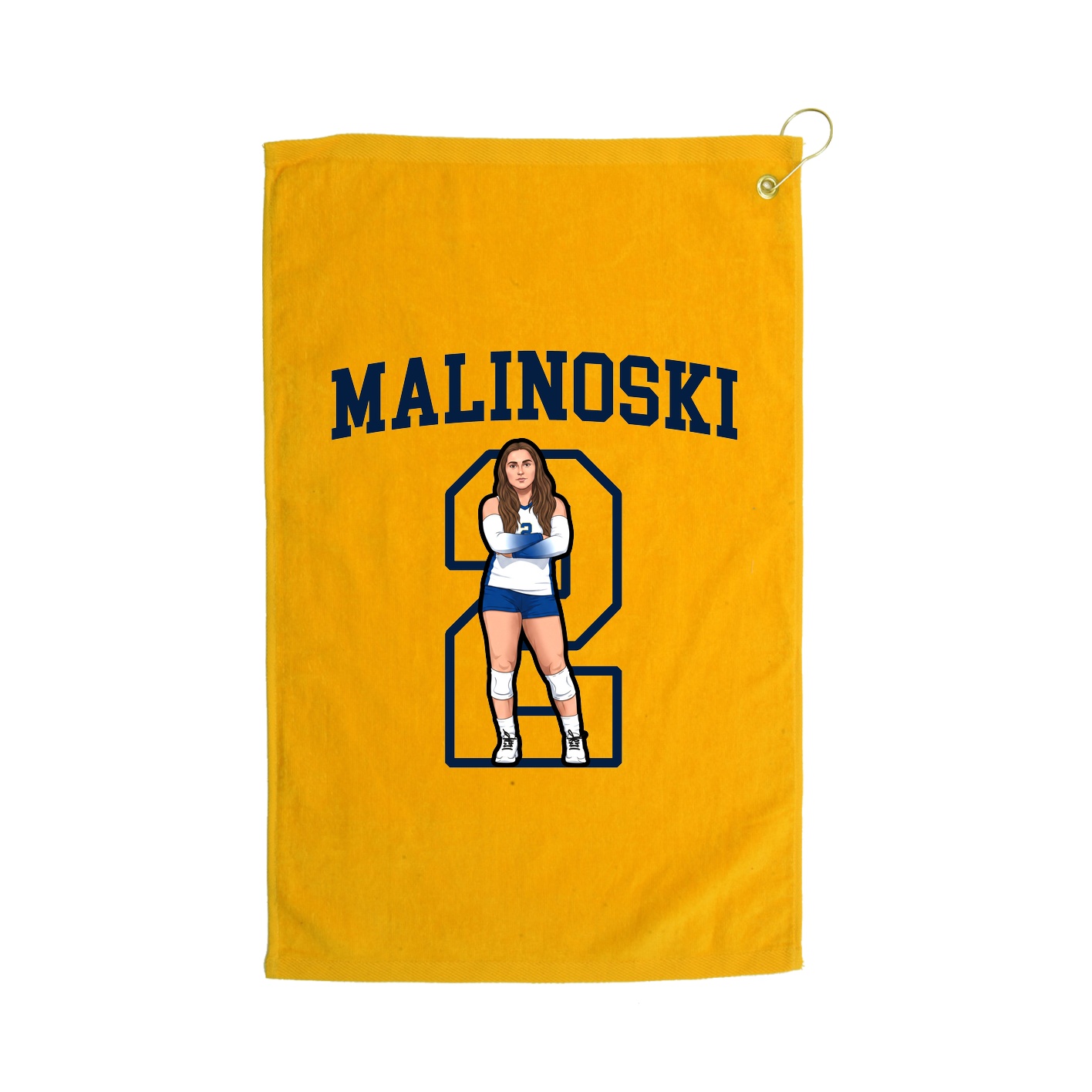 Golf Towel — Shirsey in Gold