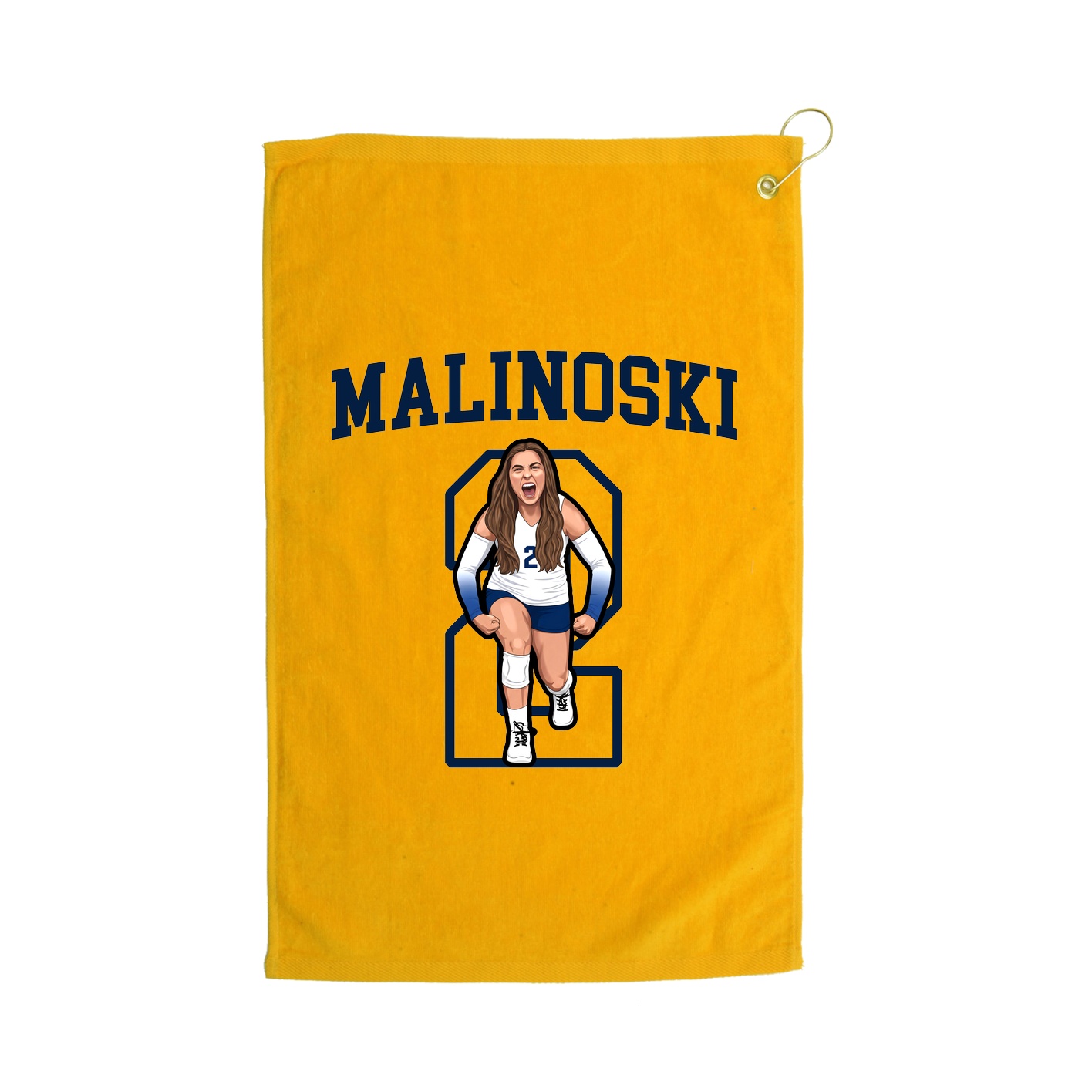 Golf Towel — Shirsey in Gold