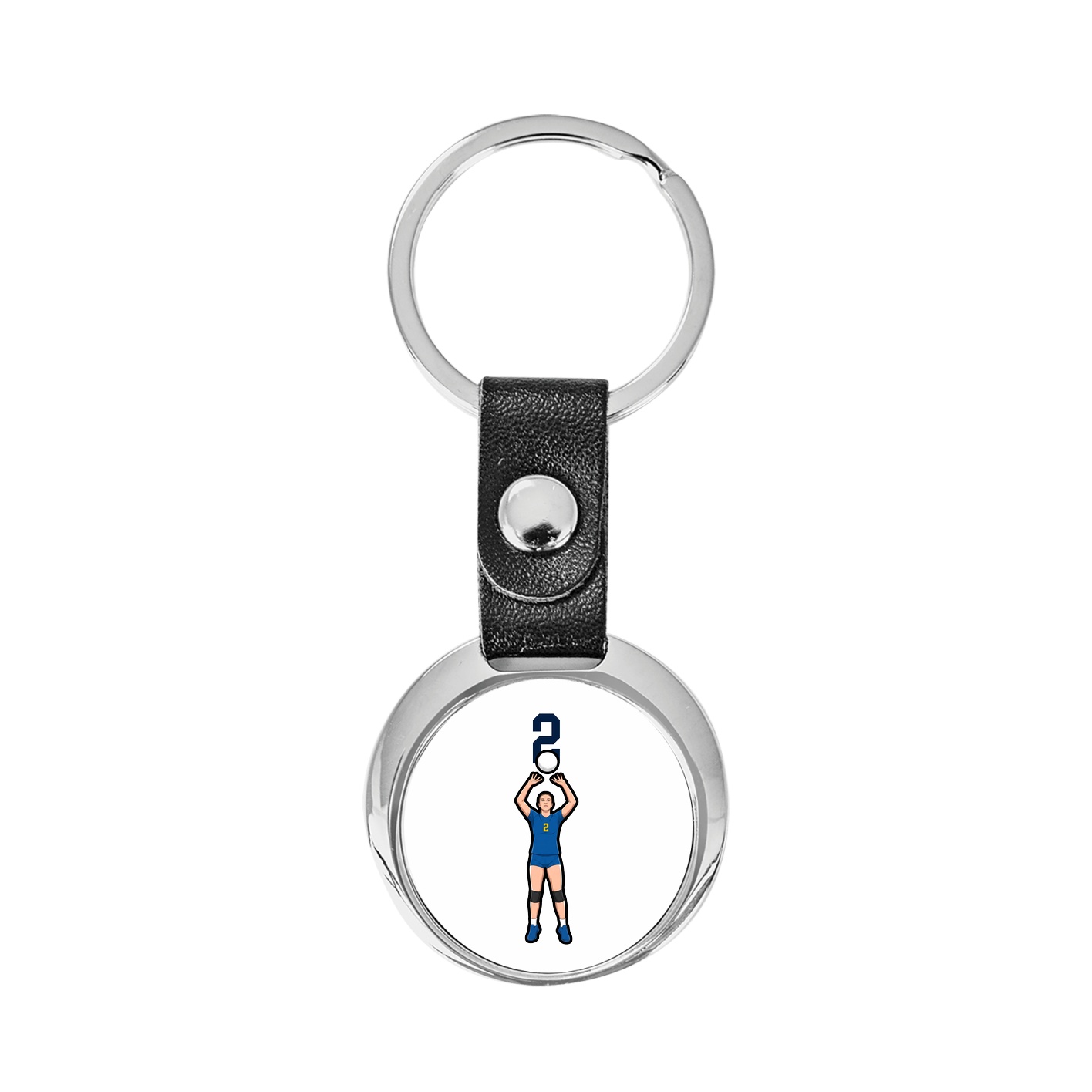 Key Chain — Number Top in Classic