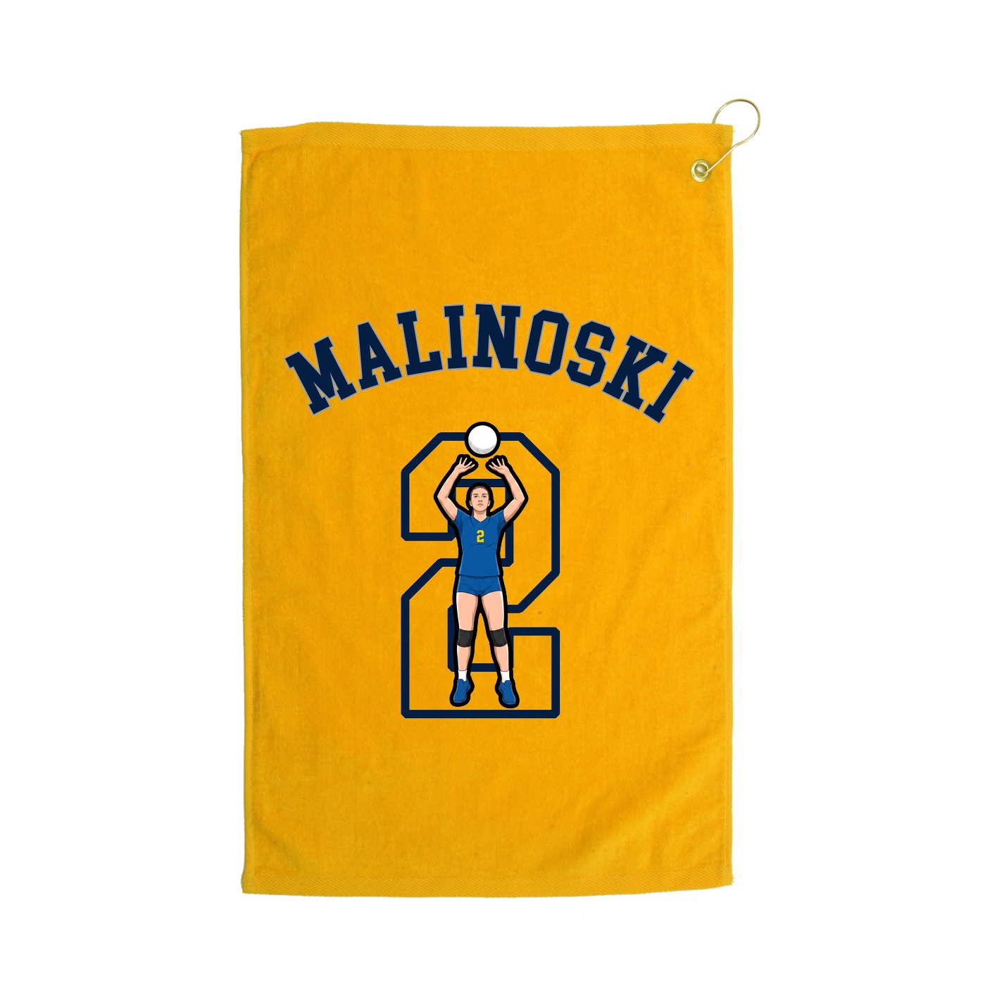 Golf Towel — Shirsey Arch in Gold