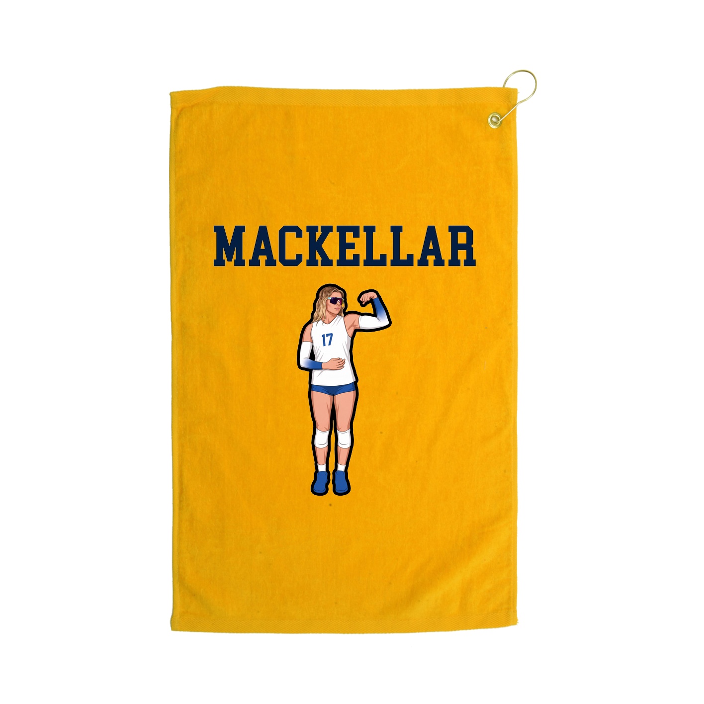Golf Towel — Shirsey in Gold