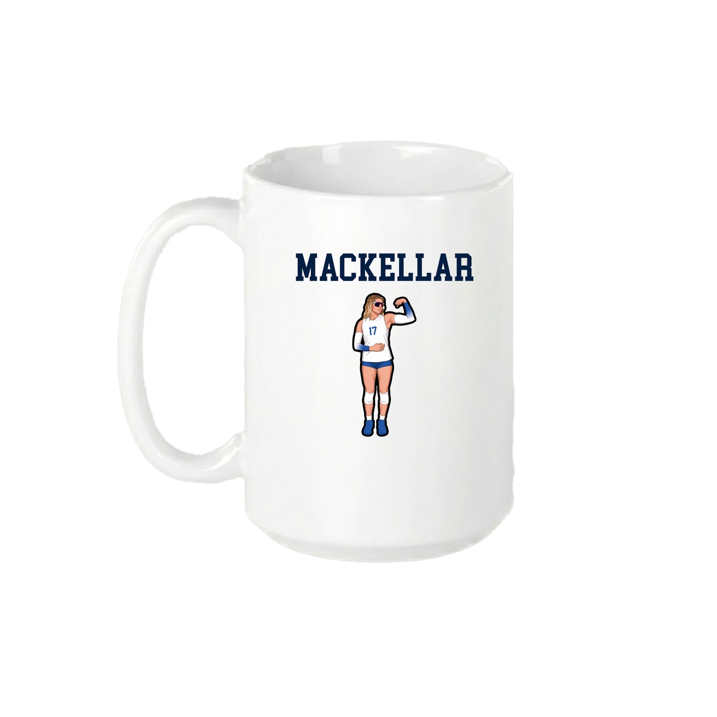 15oz Coffee Mug — Shirsey in White