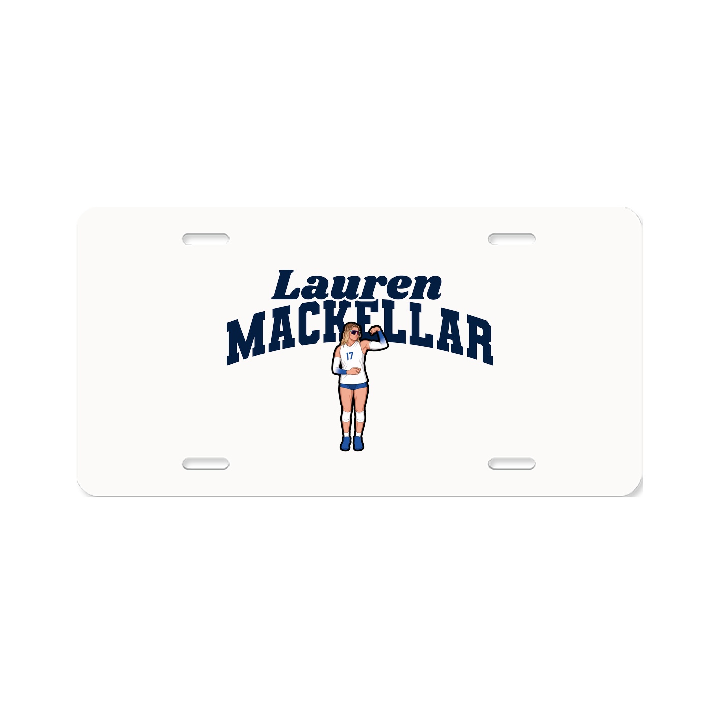 License Plate — Signature Arch in Classic