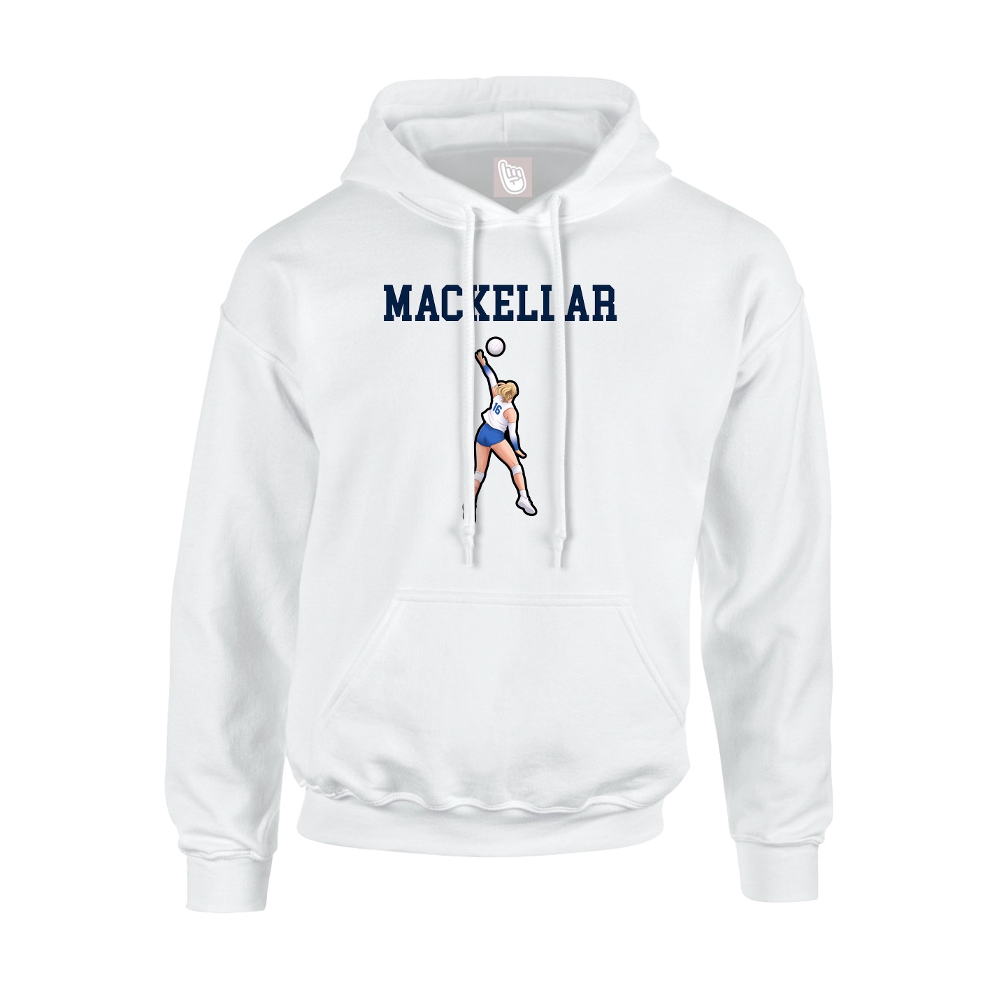 Youth Hoodie — Shirsey in White