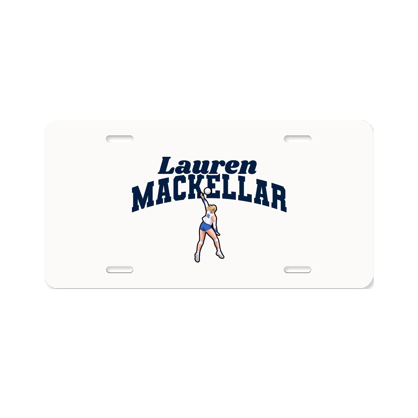 License Plate — Signature Arch in Classic