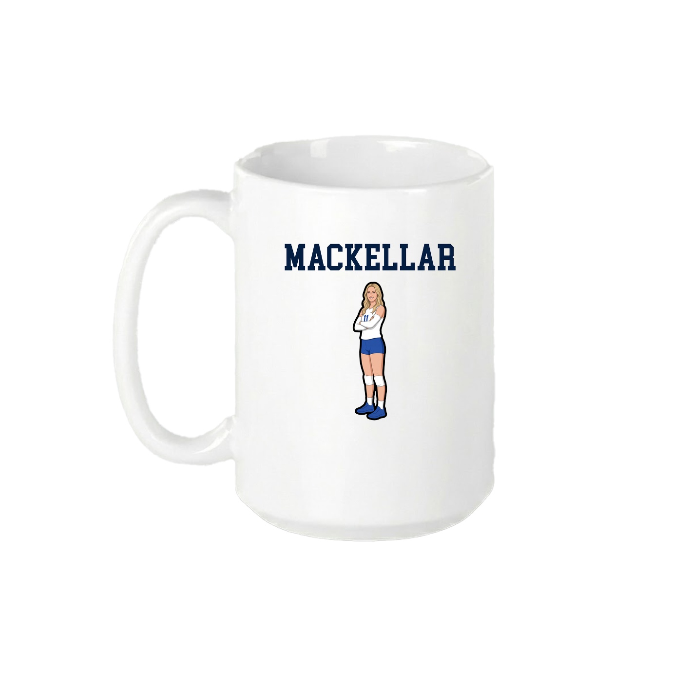 15oz Coffee Mug — Shirsey in White