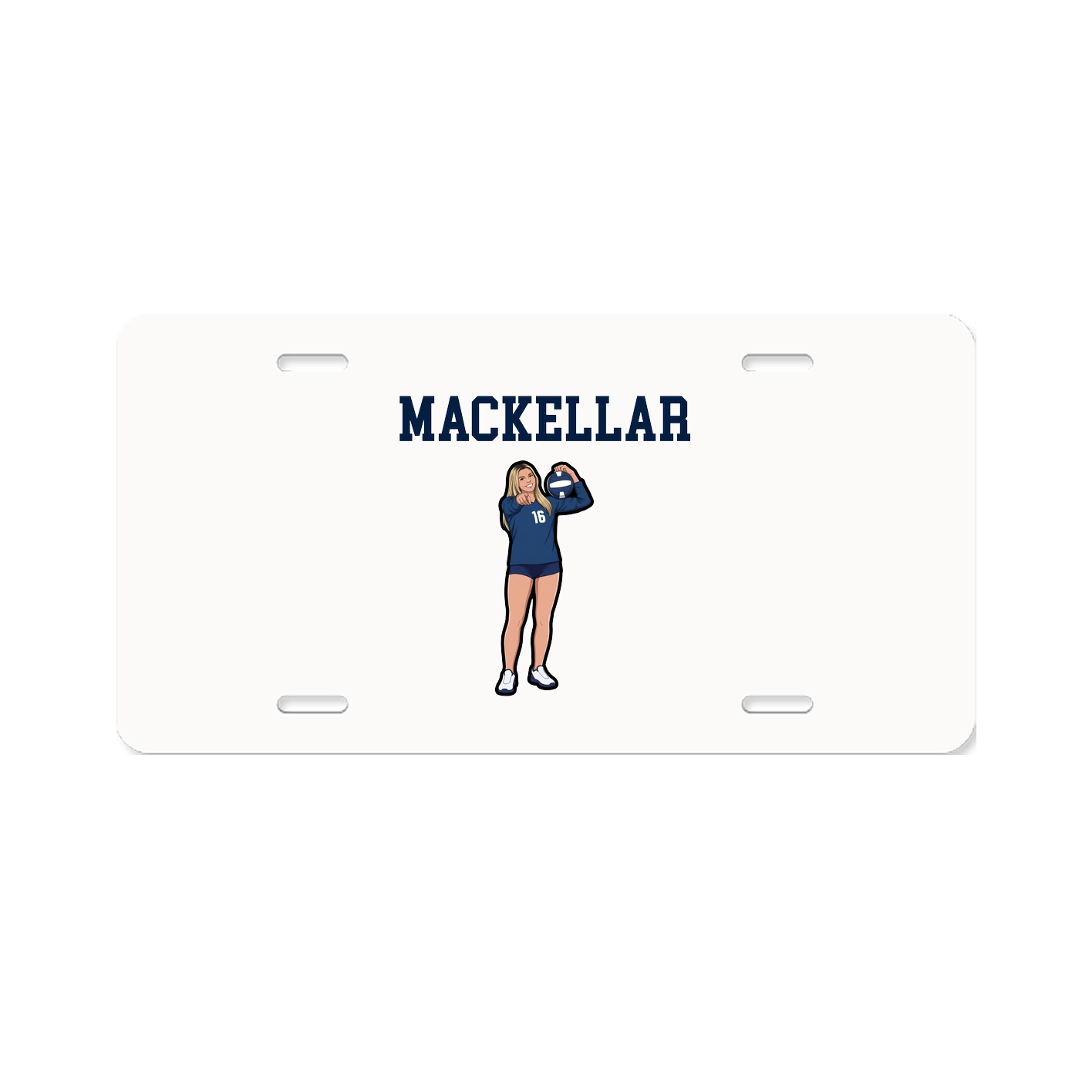 License Plate — Shirsey in Classic