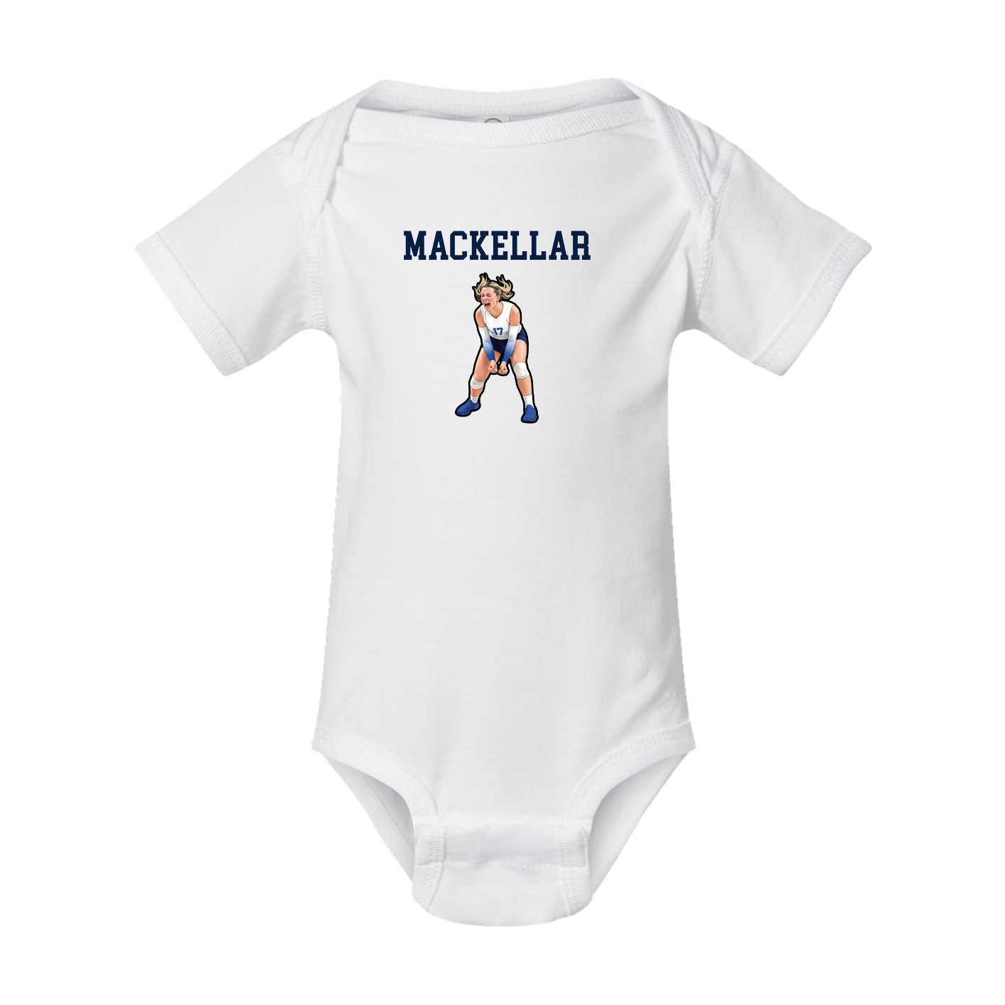 Baby Onesie — Shirsey in White