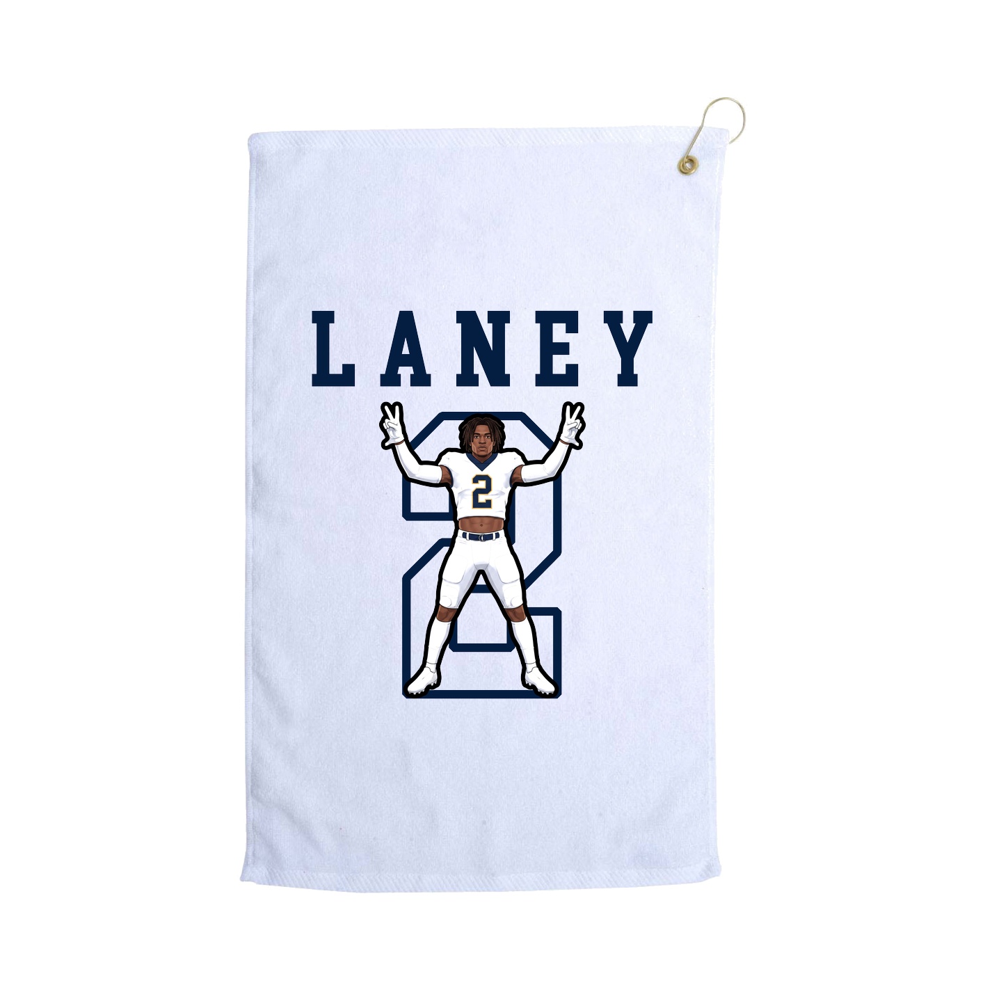 Golf Towel — Shirsey in White