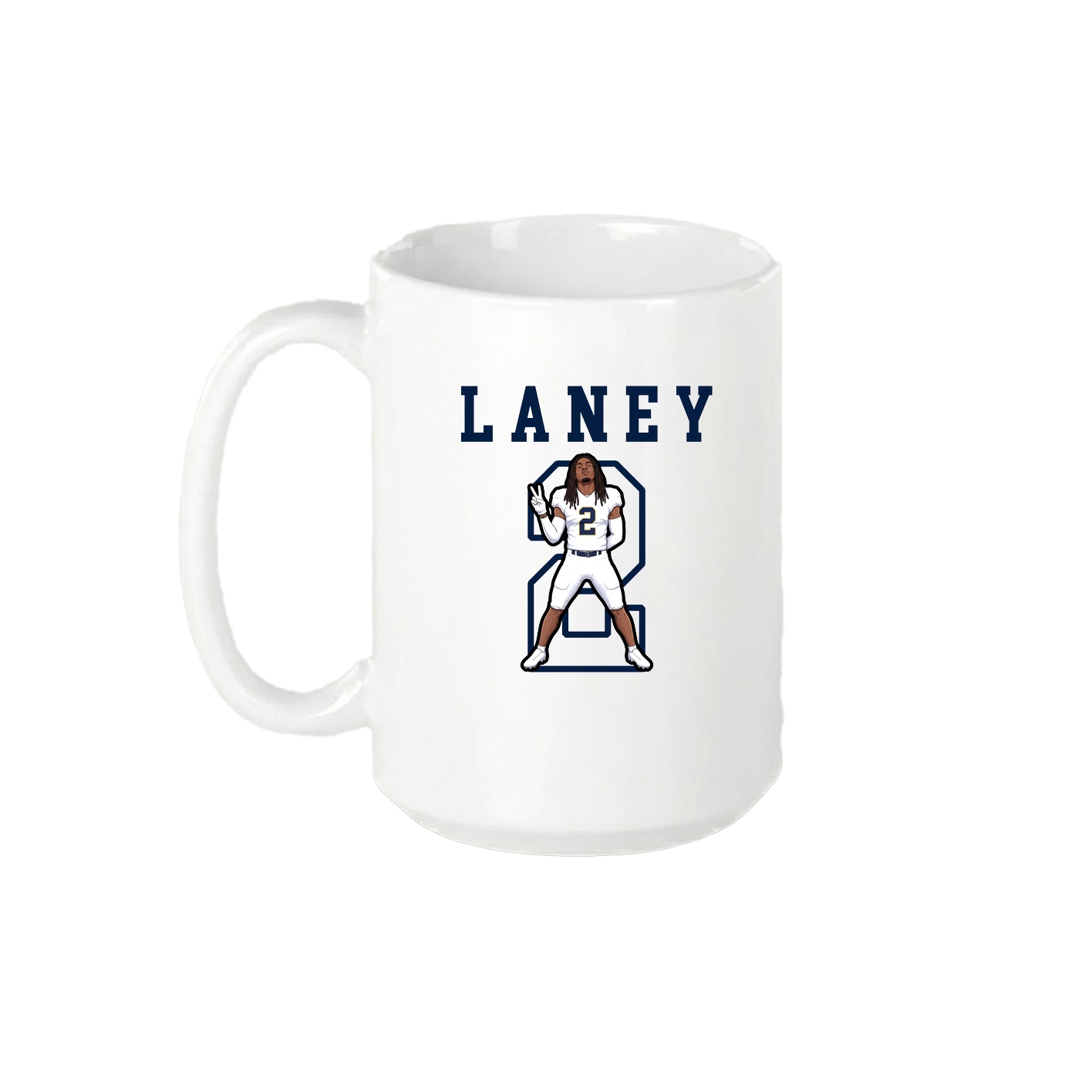 15oz Coffee Mug — Shirsey in White