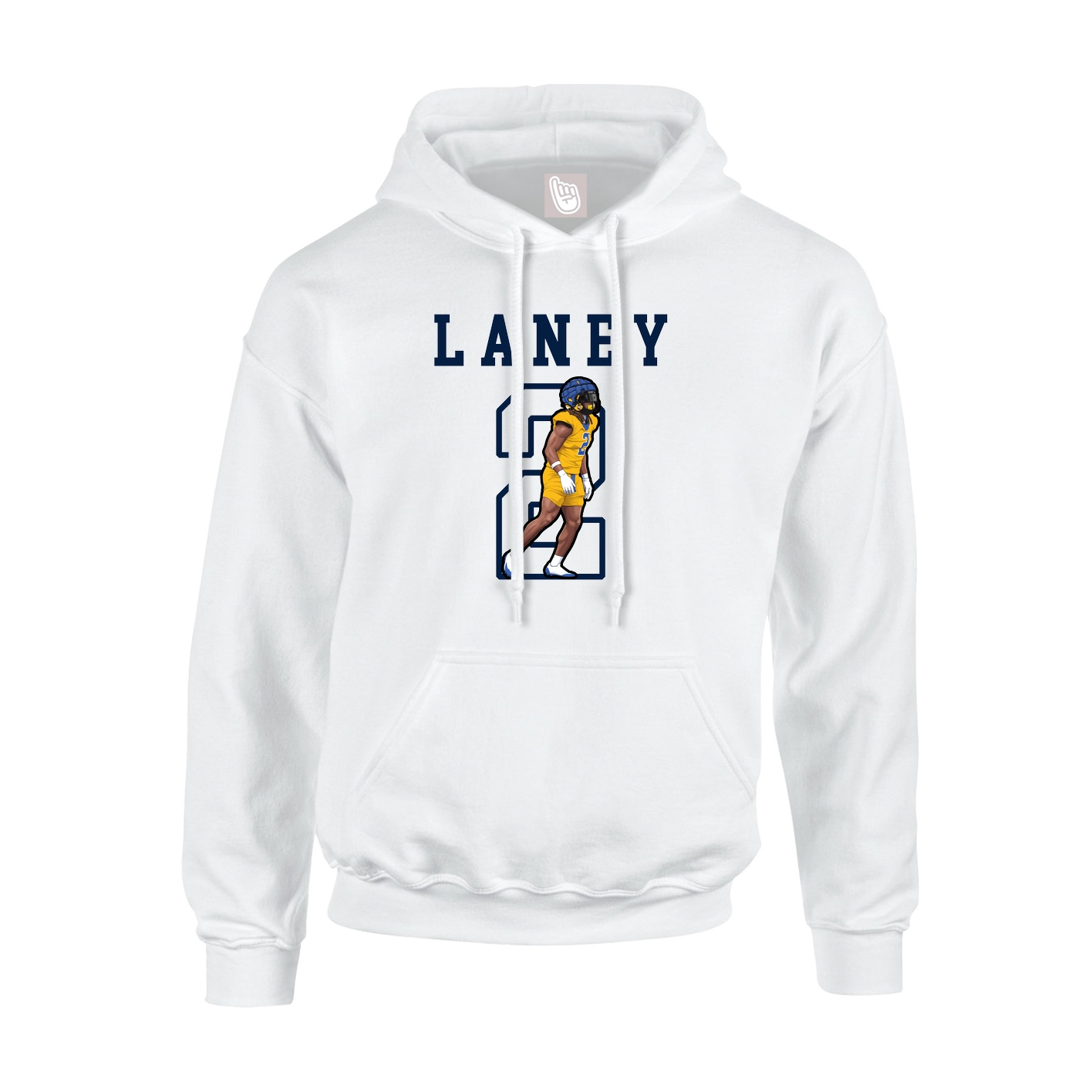 Hoodie — Shirsey in White