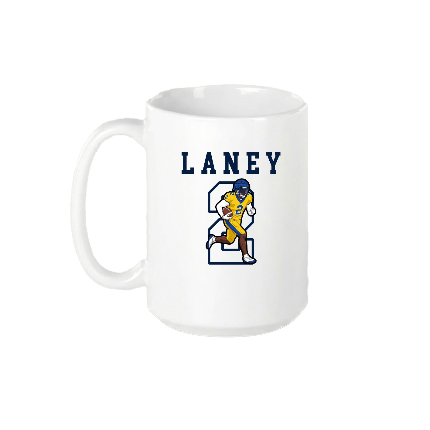 15oz Coffee Mug — Shirsey in White