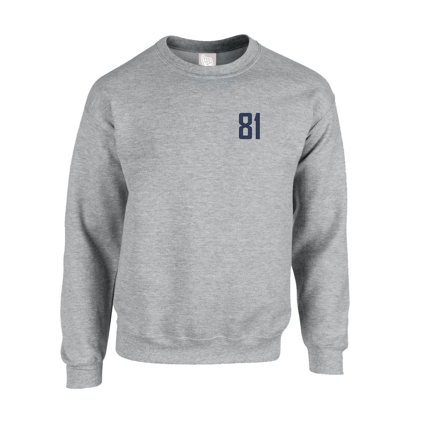 Fleece Crew — Front Shirsy in Grey